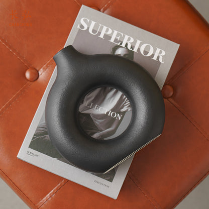 Changhong Nordic Vase Ins Style Creative Ceramic Vase Circle Vase High-looking Hydroponic Flower Arrangement B & B Decoration